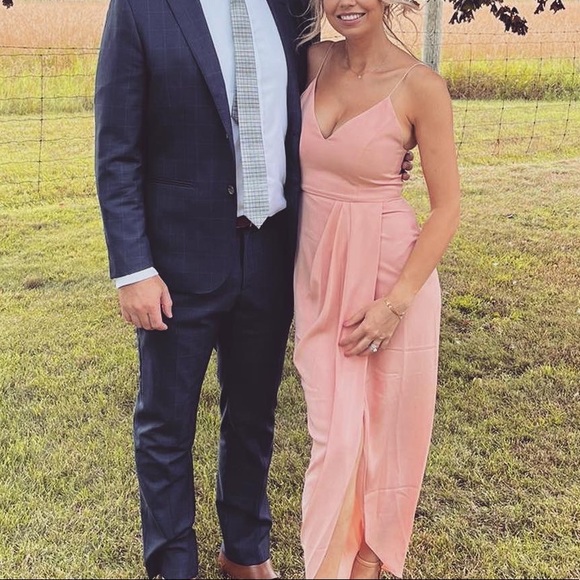 Shona Joy - Core Cocktail Dress - Dusty Pink-  US4 - Picture 3 of 3